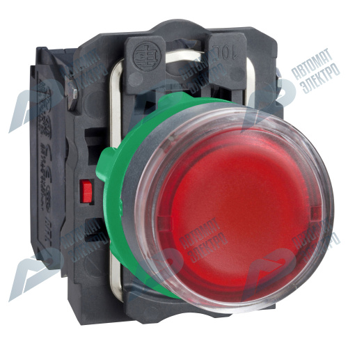 SE XB5 Кнопка 22мм 48-120В красная с подсветкой