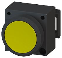3SB3001-0AA31 ИСПОЛНИТЕЛЬНЫЙ ЭЛЕМЕНТ КНОПКА С ПОДСВЕТКОЙ ПЛОСКАЯ ЖЕЛТАЯ