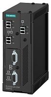 6GK6091-0AT2, Сериальный сервер (коммутатор) RS910, шифрование 128-бит, 2 сериальных порта, дополнительно до 3 оптических или медных 100Мбит/с портов