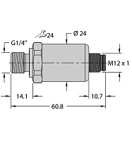 Датчик давления TURCK PT600R-2104-I2-H1143