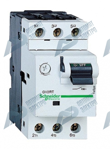 SE GV2 Автоматический выключатель с комбинированным расцепителем (0,63-1А)
