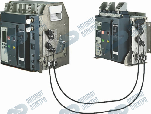 SE Masterpact NT Механическая взаимоблокировка стержнями 2-х стационарных выключателей фото 6
