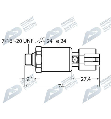 Датчик давления TURCK PT400R-2105-I2-DT043P
