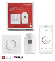 Стартовый набор Danfoss Ally™, Zigbee, Количество термостатов радиатора (вкл.): 1 014G2440