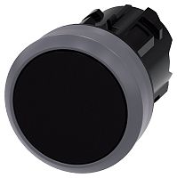 3SU1030-0AA10-0AA0-ZY19 АКТУАТОР КНОПКИ, 22MM, КРУГЛ., ПЛАСТИК С МЕТАЛЛИЧЕСКИМ ФРОНТАЛЬНЫМ КОЛЬЦОМ, КНОПКА ЧЁРНАЯ ПЛОСКАЯ, С ФИКСАЦИЕЙ, ДЕБЛОКИРОВКА НАЖАТИЕМ, С ГРАВИРОВКОЙ ЛАЗЕРОМ, КАСТОМИЗИРОВАННАЯ МАРКИРОВКА ИЛИ ГРАФИЧЕСКИЕ СИМВОЛЫ В СООТВЕТСТВИИ С ВЫБ