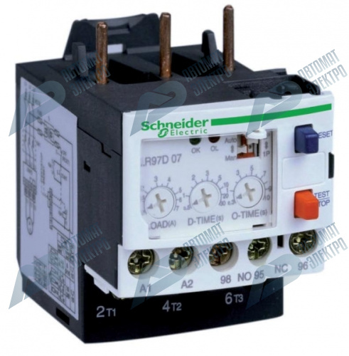 SE Contactors D Thermal relay D Электронное реле перегрузки 1,2…7A, 24В AC DC