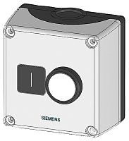 3SB3801-0DD3 КНОПОЧНЫЙ ПОСТ, A=КНОПКА БЕЛАЯ, МАРКИРОВОЧНАЯ ТАБЛИЧКА С НАДПИСЬЮ I, IP65, 1НЗ