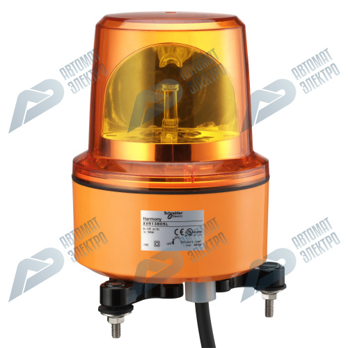 SE Лампа маячок вращающийся оранжевая 230В АС 130мм