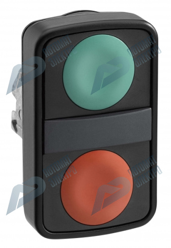 SE XB4 Головка кнопки двойная без маркировки Ч ZB4BL73407