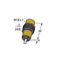 Индуктивный датчик TURCK BI5-P18-Y1/S100