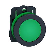 SE Сигнальная лампа 22ММ 24В зеленая, заподлицо, пластик