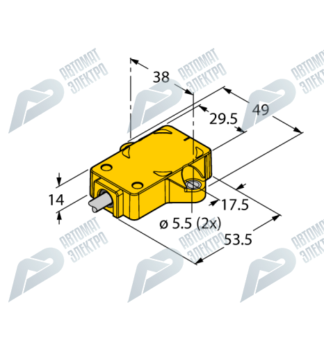 Энкодер TURCK RI360P1-QR14-ELIU5X2