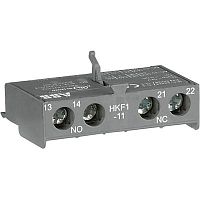 ABB Контакты дополнительные HKF1-11 (1НО+1НЗ) фронтальные для автоматических выключателей MS116, MS132, MS132-T, MO132, MS165, MO165
