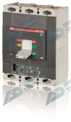 ABB Выключатель автоматический для защиты электродвигателей T6N 800 Ekip M-LRIU In=630 3p F F