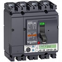 SE Compact NS630 4P Выключатель Micrologic 5.2E 250A NSX250HB2 (100кА при 690B)