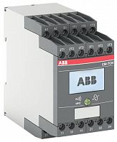 ABB Реле контроля температуры CM-TCN.011P, Uпит= 24 AC/DC, -200..+850°C, пружинные клеммы (LCD дисплей + протокол связи NFC)