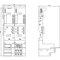 3RK1903-3AD00 SIMATIC DP, ET200S, СИЛОВОЙ ТЕРМИНАЛЬНЫЙ МОДУЛЬ ШИРИНОЙ 130 ММ ДЛЯ УСТАНОВКИ МОДУЛЯ F-RS1E-X, С 3 КЛЕММАМИ ДЛЯ ПОДКЛЮЧЕНИЯ НАГРУЗКИ И 3 КЛЕММАМИ ДЛЯ ПОДКЛЮЧЕНИЯ К ИСТОЧНИКУ 3-ФАЗНОГО ПЕРЕМЕННОГО ТОКА