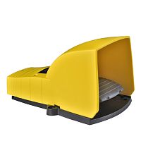 SE Желтый пластиковый педальный переключатель XPEY510