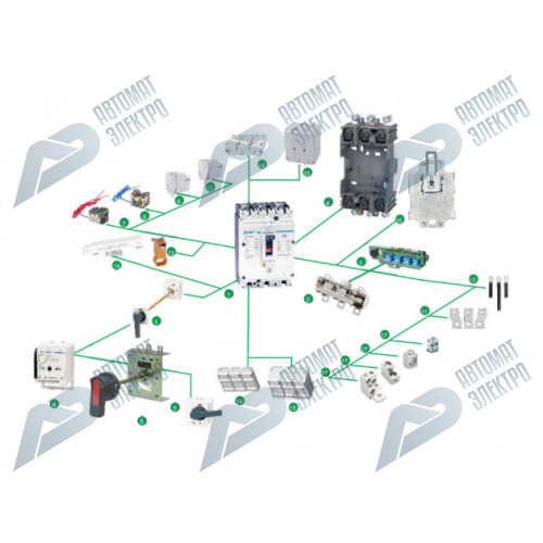 Защитное устройство для выключателей выкатного типа DOSD23-M8 NM8N-400/630 EN (R)(CHINT) 269768