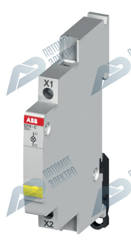 ABB E219-E Лампа индикационная желтая 115-250В переменного тока