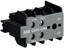 ABB Доп. контакт CAF6-02M фронтальной установки для миниконтактров B6, B7