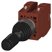 3SB1208-7KW20 КОМПЛЕКТНОЕ УСТРОЙСТВО 22MM КООРДИНАТНЫЙ ПЕРЕКЛЮЧАТЕЛЬ 4 ПОЛОЖЕНИЯ  С МЕХАНИЧЕСКОЙ БЛОКИРОВКОЙ  1 НО КОНТАКТ НА КАЖДОЕ НАПРАВЛЕНИЕ  С МЕТАЛЛИЧЕСКИМ ФРОНТАЛЬНЫМ КОЛЬЦОМ