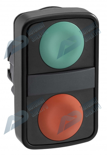 SE XB5 Головка кнопки двойная без маркировки ZB5AA7340 фото 3