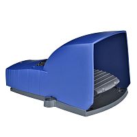 SE Голубой пластиковый педальный переключатель НО+НЗ XPEB611