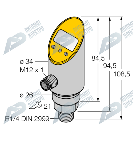 Датчик давления TURCK PS600R-310-LI2UPN8X-H1141