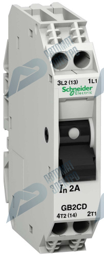 SE GV2 Автоматический выключатель с комбинированным расцепителем 1P 4А (GB2CD09) фото 4
