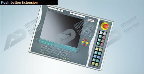 Beckhoff. Кнопочное расширение для панели управления панельных ПК CP6xxx и CP7xxx с 15-дюймовым дисплеем и алфавитно-цифровой клавиатурой - C9900-Ex7x Beckhoff