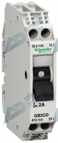 SE GV2 Автоматический выключатель с комбинированным расцепителем 1P 10А фото 3