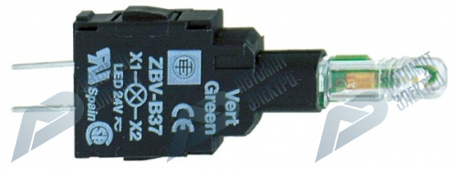SE XB5 Светосигнальный блок (монтаж на печатную плату) 24В ZBVB17