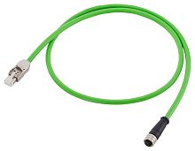 6FX5002-2DC30-1BA0 DRIVE-CLIQ CABLE TYPE: 6FX5002-2DC30 PREASSEMBLED FOR DIRECT MEASURING SYSTEM WITH 24 V CONNECTOR RJ45, IP20 AND MATING PLUG M12, IP67 MOTION CONNECT 500 UL/CSA, DESINA DMAX = 7.1 MM LENGTH (M)= 10