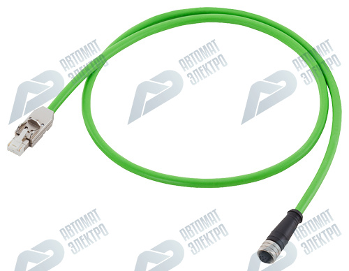 6FX5002-2DC30-1AH0 DRIVE-CLIQ CABLE TYPE: 6FX5002-2DC30 PREASSEMBLED FOR DIRECT MEASURING SYSTEM WITH 24 V CONNECTOR RJ45, IP20 AND MATING PLUG M12, IP67 MOTION CONNECT 500 UL/CSA, DESINA DMAX = 7.1 MM LENGTH (M)= 7