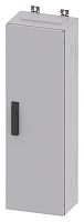 8GK1123-4KA12 ALPHA 400, wall-mounted cabinet, IP55, safety class 1, H: 950 mm, W: 300 mm, D: 210 mm, RAL 9016