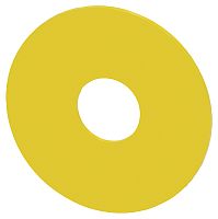 3SU1900-0BB31-0AA0 ПОДЛОЖКА ДЛЯ КНОПОК АВАРИЙНОГО ОСТАНОВА, ЖЕЛТАЯ, БЕЗ НАДПИСИ, НАРУЖНЫЙ ДИАМЕТР 75MM, ДИАМЕТР ОТВЕРСТИЯ 22.5MM, ТОЛЩИНА 2MM
