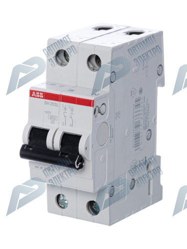 ABB Выключатель автоматический 2-пол. SH202L C40
