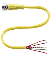 Соединительный кабель Pepperl Fuchs V125-G-YE5M-PVC