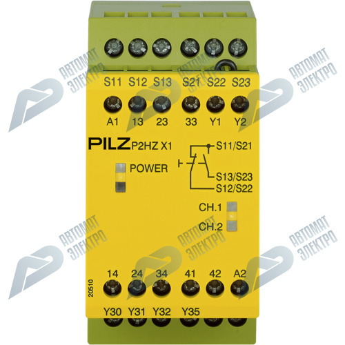 P2HZ X1 24VDC 3n/o 1n/c
