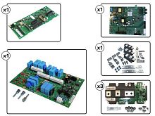 Усовершенствованный запасной ПКГ FC302 мощностью 250 кВт T5 D4h 176F3882