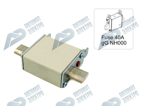 Предохранитель 40A gG NH000 181B6315