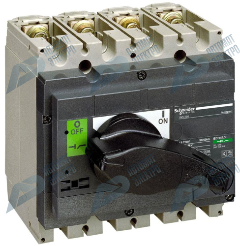 SE Compact INS/INV Выключатель-разъединитель INS250 160А 4P фото 2