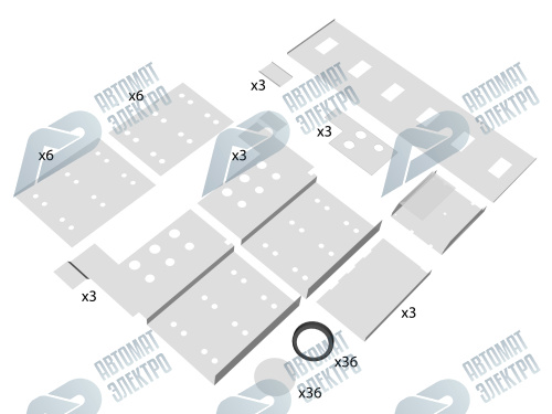 Изоляционный пакет NX CH74 181B6281 Изоляционный пакет NX CH74 181B6281