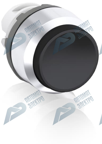 ABB Кнопка MP3-30B черная выступающая (только корпус) без подсветки без фиксации
