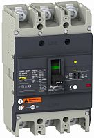 SE EasyPact EZC Автоматический выключатель с дифференциальной защитой 25кA 415 В 3P3Т 250A