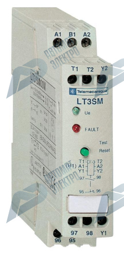 SE Telemecanique Реле защитное автоматическое 110/230V AC фото 3