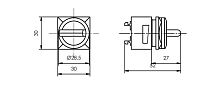 3SB3111-2DA41 ИСПОЛНИТЕЛЬНЫЙ ЭЛЕМЕНТ ПЕРЕКЛЮЧАТЕЛЬ, С ПОДСВЕТКОЙ, ЗЕЛЕНЫЙ I-O-II, С ФИКСАЦИЕЙ С ДЕРЖАТЕЛЕМ