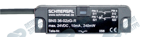 Магнитный датчик безопасности Schmersal BNS36-02/01ZG-R