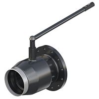 Шаровые краны, JIP-FW, RB, Ручка, Уменьшенный диаметр, PN 16, DN 200, Фланцевые   Приварные 065N3659